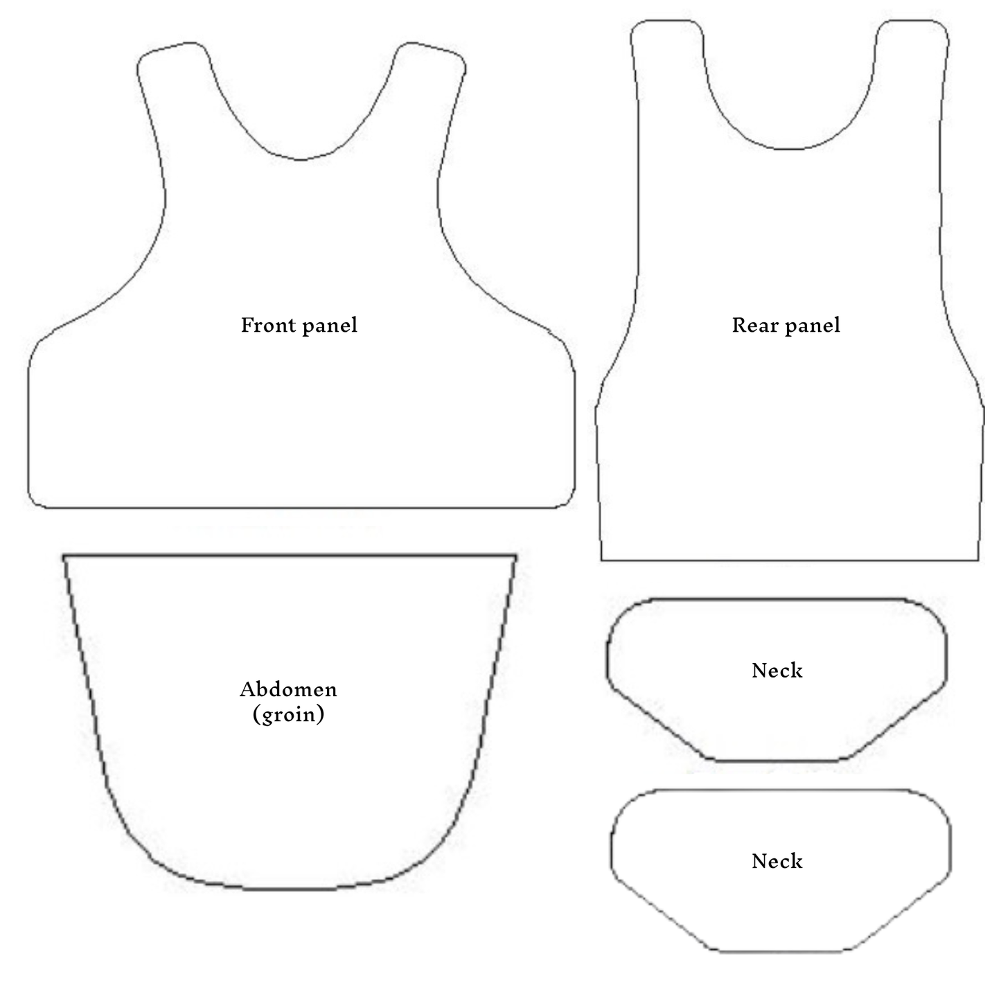 Russian Fort Defender HG2 soft armor panel