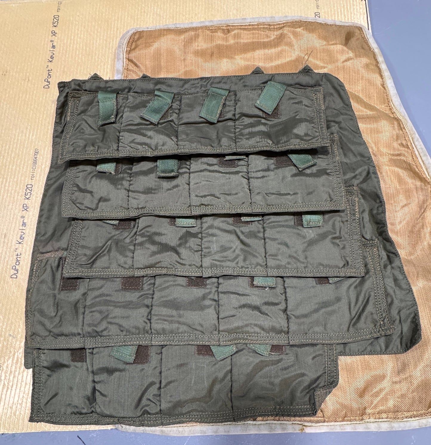 6B5-15 Hard and Soft Armor Rear Panel
