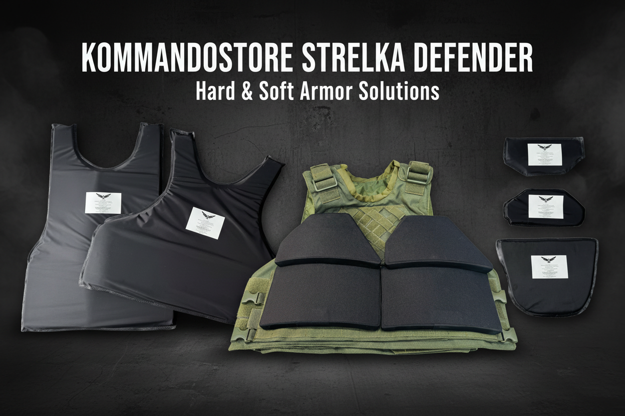 KOMMANDOSTORE Strelka Defender Banner