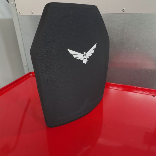Model 6001 lightweight RF2 ceramic armor plate from GTS Armor 