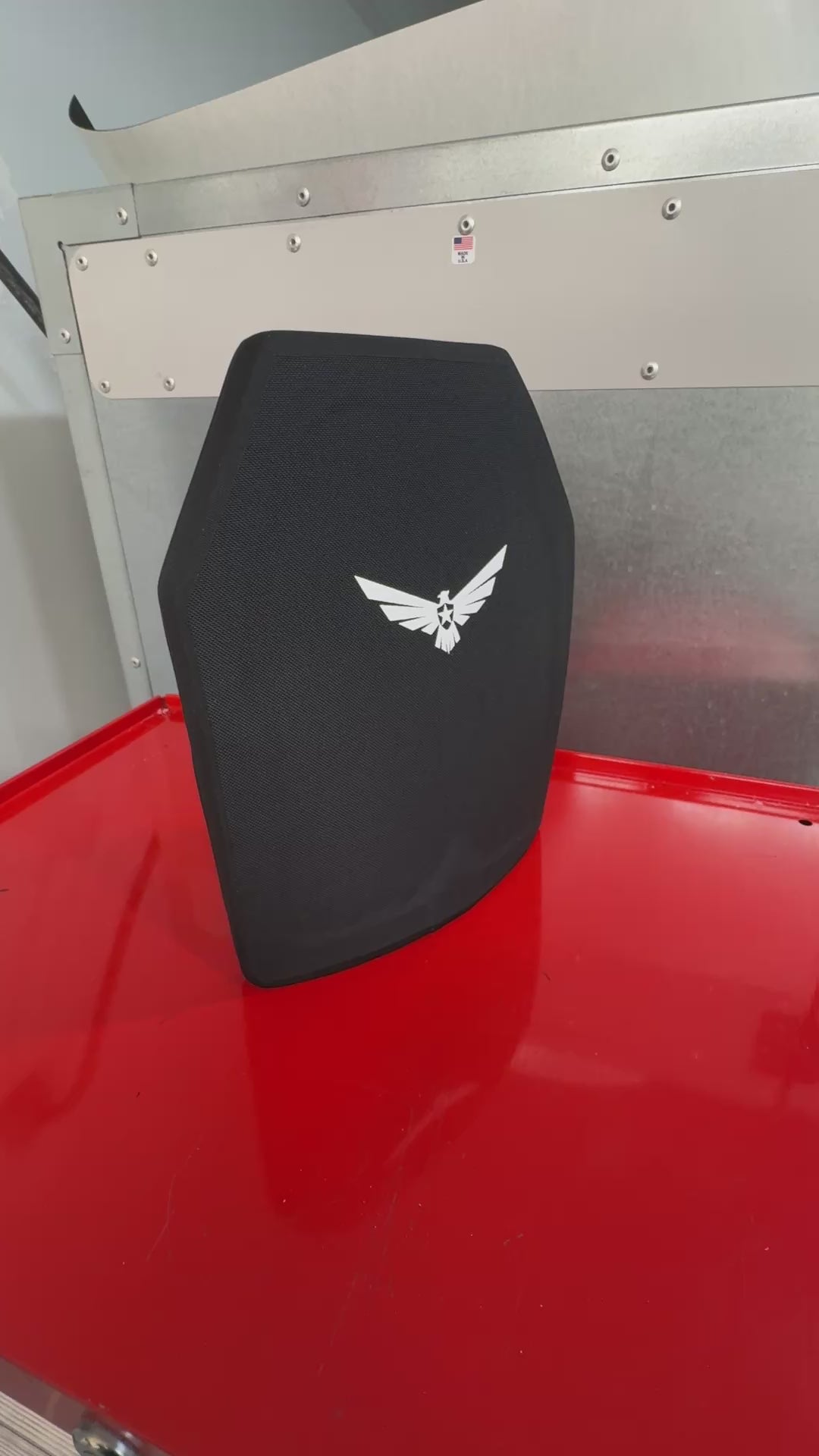 Model 6001 lightweight RF2 ceramic armor plate from GTS Armor 